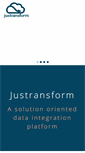 Mobile Screenshot of justransform.com